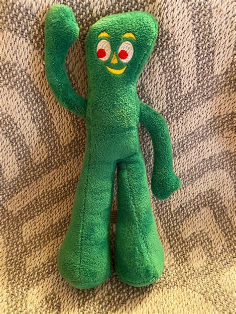 Gumby Plush Pet Toy/retro Gumby Toy/tm and Prema Toy Co./pets - Etsy in ...