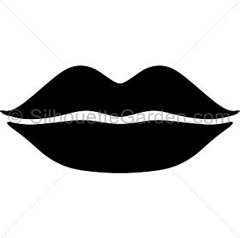 Lips Silhouette - Free Clip Art, Printable, and Vector Downloads