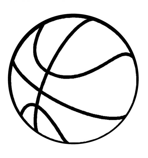 Coloriage Basketball en couleur dessin gratuit à imprimer