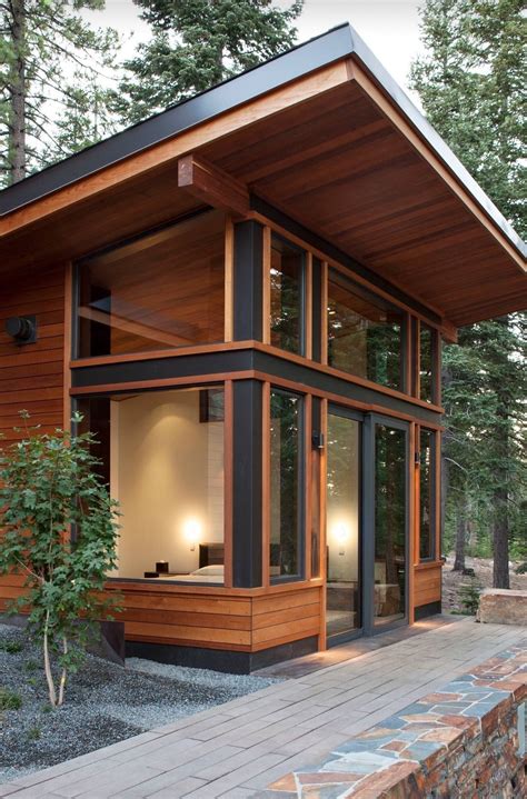 Small House Plan Modern Cabin