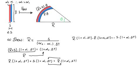 A bimetallic strip consists of two metal strips with different ...