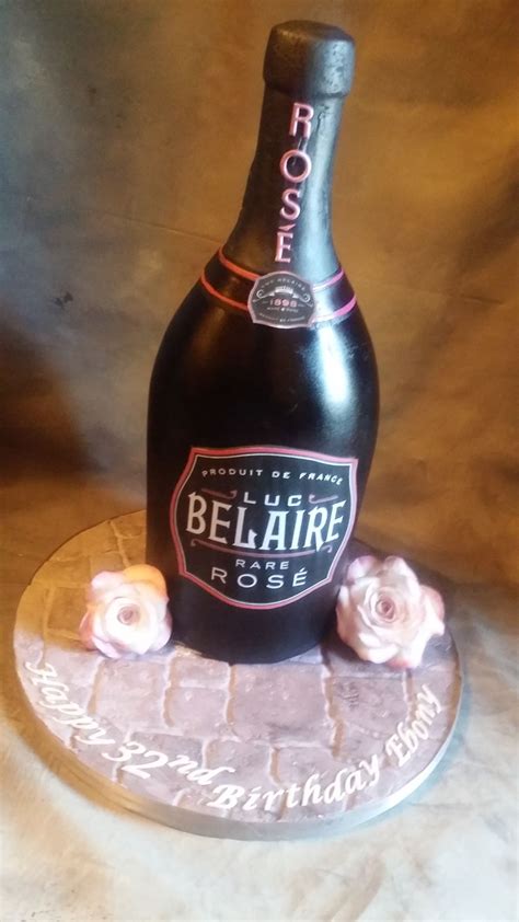 Luc Belaire Rose Bottle - CakeCentral.com