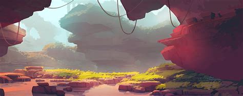 Stylized cave environment | Nova Villanueva