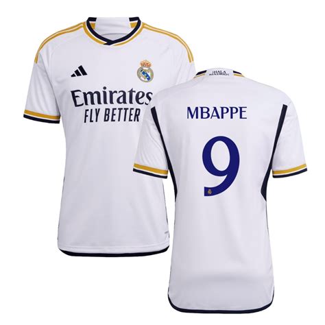 Real Madrid Home Jersey 2023 2024 MBAPPE | Foot Soccer Pro