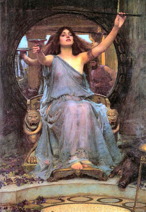 John William Waterhouse Circe Offering The Cup To Ulysses | Etsy