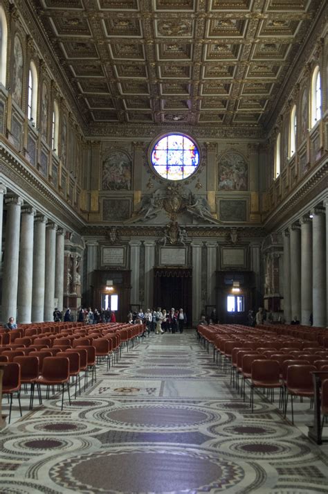 Santa Maria Maggiore - Rome, Italy - Interior Facade www.museumplanet ...