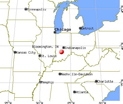 Bloomington, Indiana (IN) profile: population, maps, real estate ...