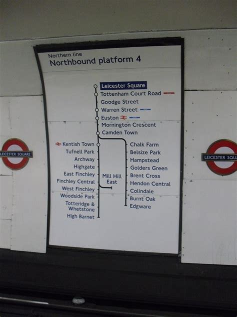 Familiar sights - Northern Line map | Northern line, Finchley central ...