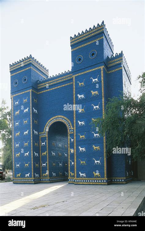 Diagram Of Ishtar Gate Dimensions