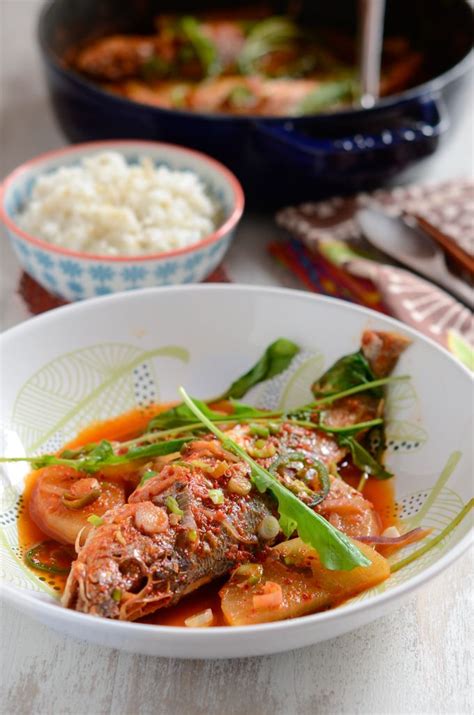 Create the flavorful and spicy yellow croaker fish stew with the ...