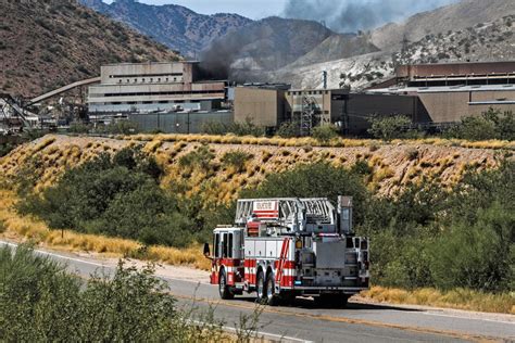 Fire extinguished at mine south of Tucson