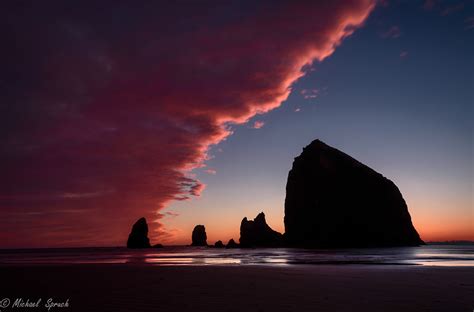 Stormy weather in Cannon Beach, Oregon :: Behance