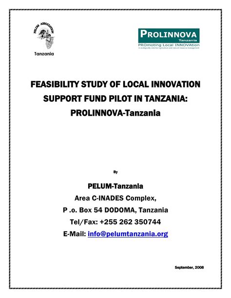 48 Feasibility Study Examples & Templates (100% Free) ᐅ TemplateLab