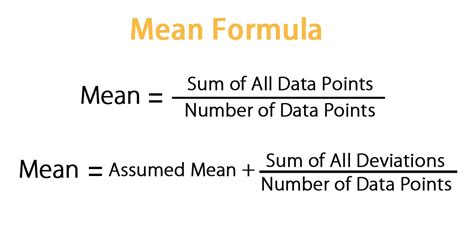 Mean Formula | How To Calculate Mean (Examples, Calculator)