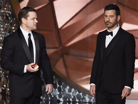 Matt Damon continues his hilarious 'feud' with Jimmy Kimmel at the Emmys