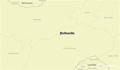 Where is Bothaville, South Africa? / Bothaville, Orange Free State Map ...