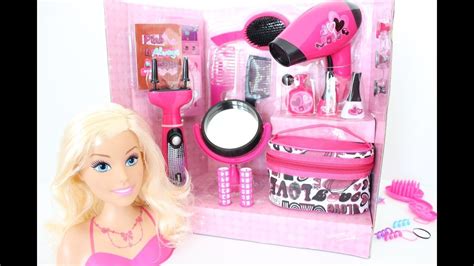 THE COOLEST TOYS GIFT SET FOR KIDS// BARBIE BEAUTY SALON// TiaTia ...