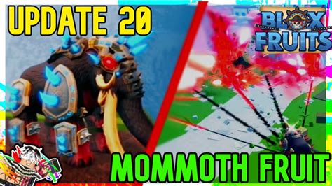 Mammoth fruit transformation showcase||Blox fruits update 20 - YouTube