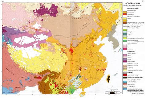 Ethnic map of China and its surroundings. : r/MapPorn