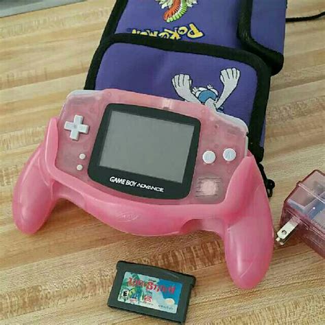 Crystal Pink Game Boy Advance & Accessories - Game Boy Advance Consoles ...