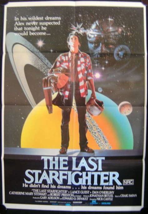 All About Movies - The Last Starfighter Poster Original One Sheet 1984 ...