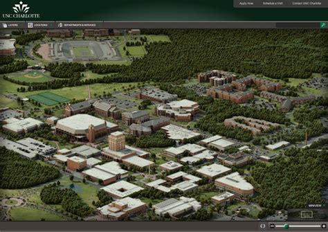 University of North Carolina at Charlotte Interactive Campus Map Project