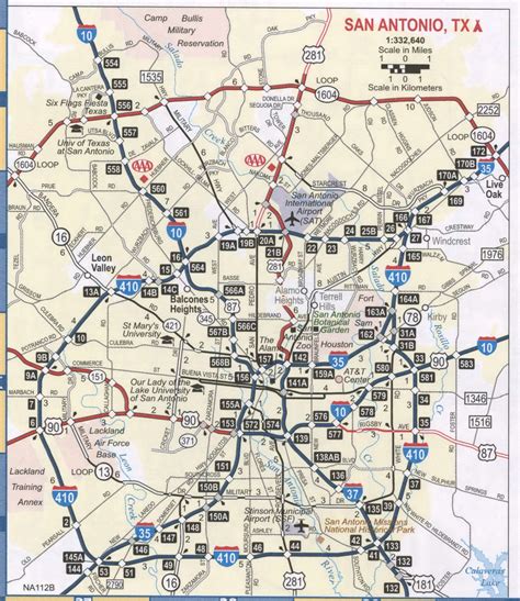 Map Of San Antonio Texas With Streets - Get Latest Map Update