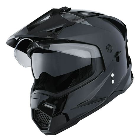 1Storm Dual Sports Motorcycle Motocross Helmet Dual Visor Helmet Racing ...