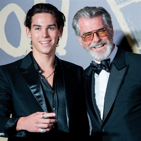 Pierce Brosnan and His Son Paris Are Basically Twins in Italian ...