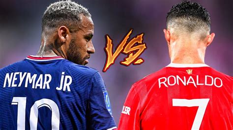 Neymar Jr vs Cristiano Ronaldo Skills Battle 2021/2022 - YouTube