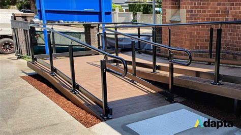 Deluxe Aluminium Wheelchair Ramp With Handrails | ubicaciondepersonas ...