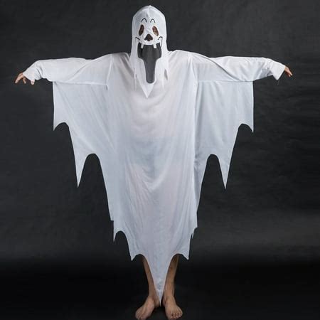 costume de fantôme blanc ,Costume d'Halloween fantômes et goules-150cm ...