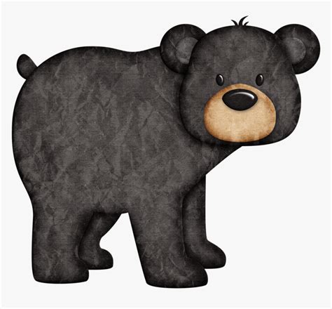 Black Bear Cartoon - Clip Art Black Bears