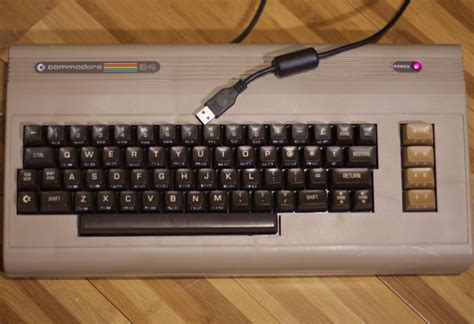 » Commodore 64 Keyboard Gets The USB Treatment Thanks to Arduino