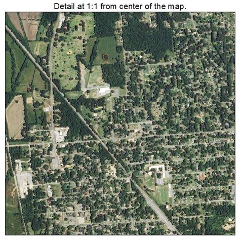 Aerial Photography Map of Corinth, MS Mississippi