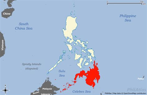 Visayas Mindanao Map