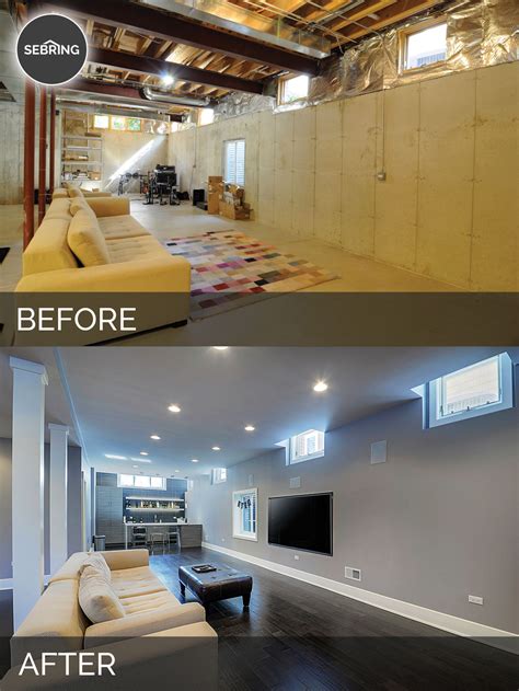 Mothlhtqqjbpqdp: Unfinished Basements Before And After