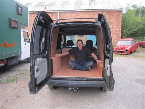 Renault Kangoo micro camper travel van. Self converted as an economical ...