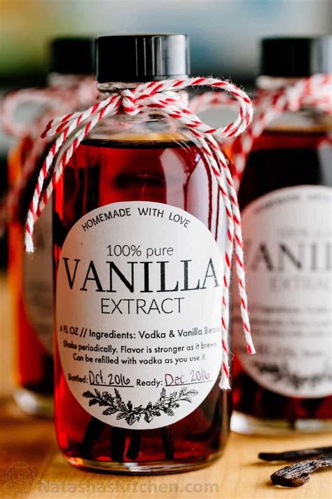 Vanilla Extract Recipe - How to Make Vanilla Extract - NatashasKitchen