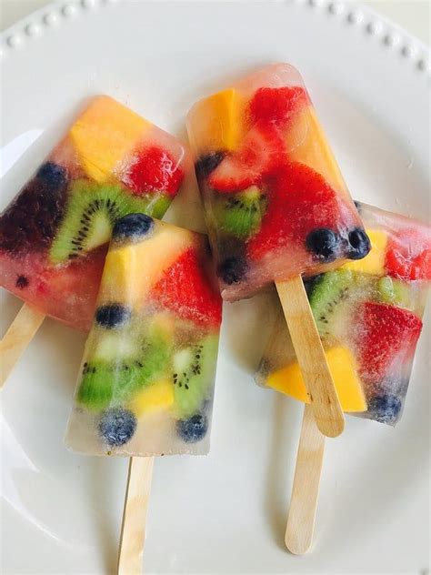 Frozen Fruit pops | Recipe | Fruit pops, Frozen fruit bars, Fruit