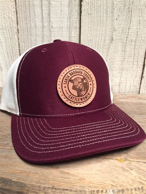 100 Custom Richardson 112s Leather Patch Hats Company Logo or - Etsy ...