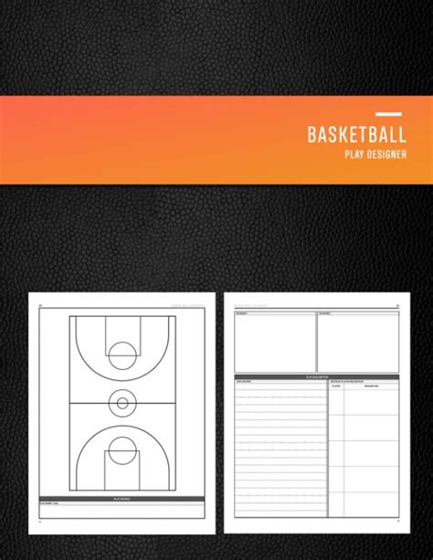 Basketball Play Designer: Playmaker book for youth and teen sports ...