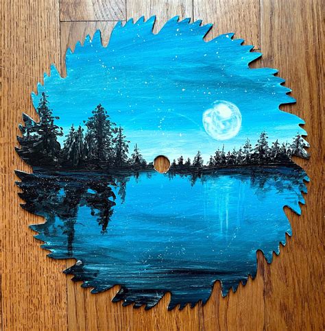 Custom Saw Blade Painting - Etsy