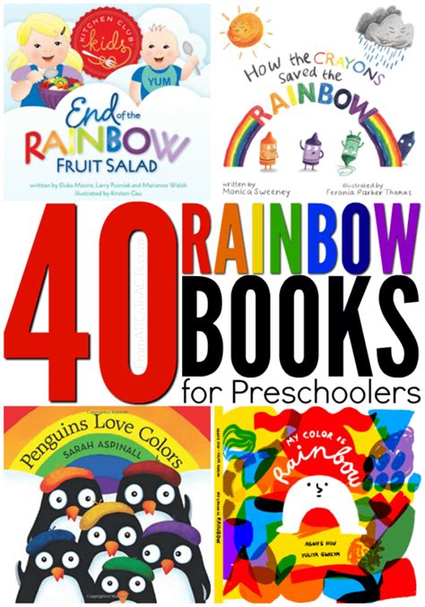 40 Bright and Colorful Rainbow Books for Kids - From ABCs to ACTs