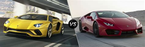 2018 Lamborghini Aventador vs 2018 Lamborghini Huracan