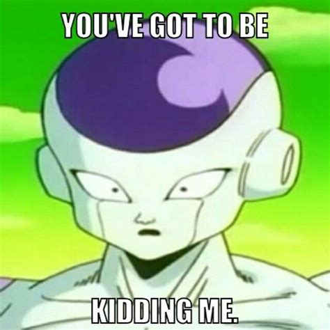 Frieza is shocked. | Anime dragon ball, Dragon ball z, Funny anime pics