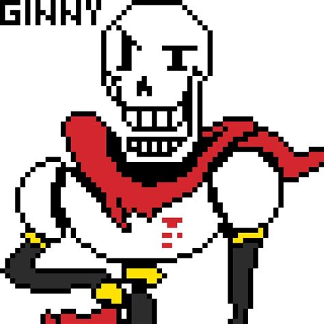 Papyrus Colored Battle Sprite | Undertale Amino