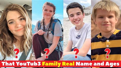 That YouTub3 Family Real Name and Ages 2022 - YouTube