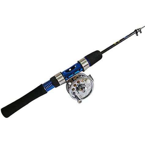 Spinning Portable Fishing Rod with Reel Mini Ice 1.2m Ultra light ...