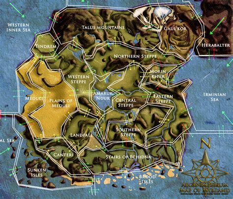 Mortal Online Map - Dallas Madelena